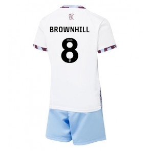 Billiga Burnley Josh Brownhill #8 Tredjeställ Barn 2024-25 Kortärmad (+ Korta byxor)